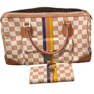 L.A.M.B Gwen Stefani Speedy Duffle Bag & Wallet